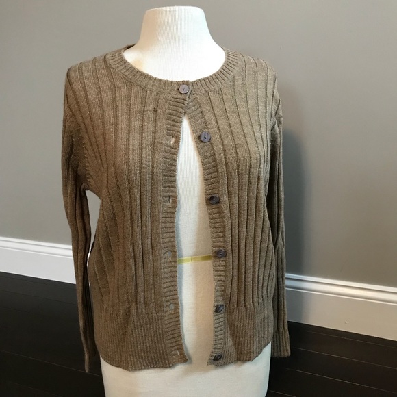 NWT Vera Wang Ribbed Cardigan - Picture 4 of 7